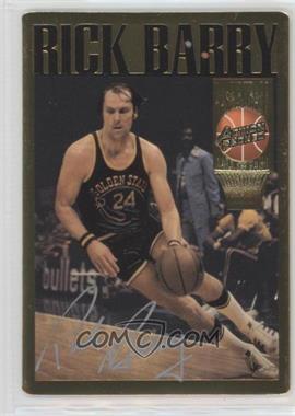 1994-95 Action Packed Basketball Hall of Fame - [Base] - Autographs #5 - Rick Barry