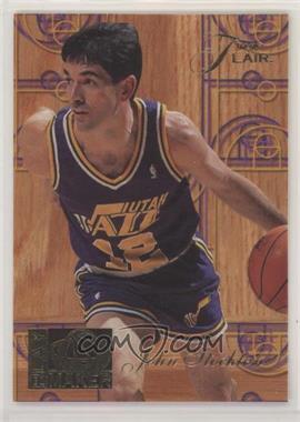 1994-95 Flair - Play Maker #9 - John Stockton [EX to NM]