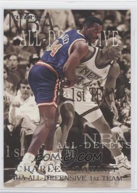 1994-95 Fleer - All-Defensive Team #2 - Charles Oakley