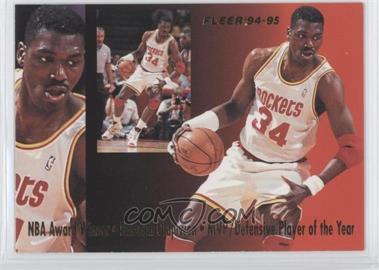 1994-95 Fleer - Award Winner #3 - Hakeem Olajuwon