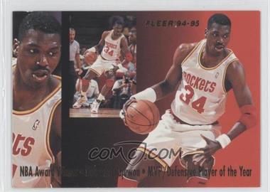 1994-95 Fleer - Award Winner #3 - Hakeem Olajuwon