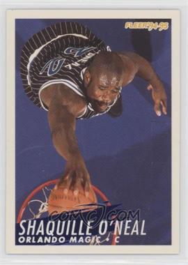 1994-95 Fleer - [Base] #160 - Shaquille O'Neal [EX to NM]