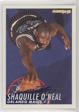 1994-95 Fleer - [Base] #160 - Shaquille O'Neal