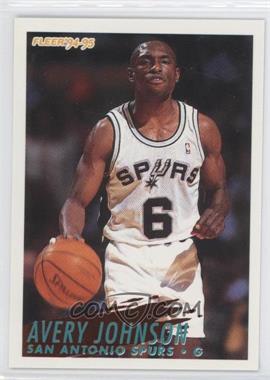 1994-95 Fleer - [Base] #367 - Avery Johnson