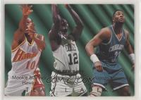 Mookie Blaylock, Dominique Wilkins, Alonzo Mourning [EX to NM]