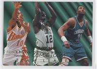 Mookie Blaylock, Dominique Wilkins, Alonzo Mourning