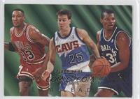 Scottie Pippen, Mark Price, Jamal Mashburn