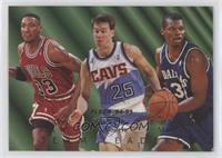 Scottie Pippen, Mark Price, Jamal Mashburn