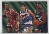 Scottie Pippen, Mark Price, Jamal Mashburn