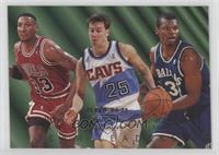 Scottie Pippen, Mark Price, Jamal Mashburn