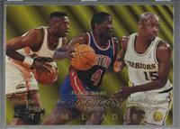 Dikembe Mutombo, Joe Dumars, Latrell Sprewell (Joe Dumars - Pistons) [Noted]