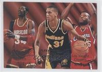 Hakeem Olajuwon, Reggie Miller, Loy Vaught [Noted]