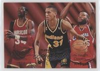 Hakeem Olajuwon, Reggie Miller, Loy Vaught