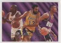 Vlade Divac, Glen Rice, Vin Baker [Good to VG‑EX]