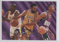 Vlade Divac, Glen Rice, Vin Baker