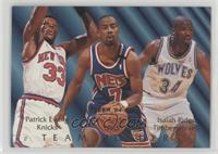 Patrick Ewing, Kenny Anderson, Isaiah Rider