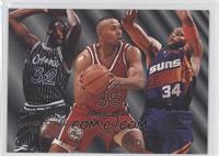 Shaquille O'Neal, Charles Barkley, Clarence Weatherspoon