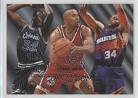 Shaquille O'Neal, Charles Barkley, Clarence Weatherspoon