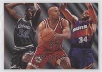 Shaquille O'Neal, Charles Barkley, Clarence Weatherspoon