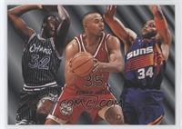 Shaquille O'Neal, Charles Barkley, Clarence Weatherspoon