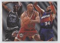 Shaquille O'Neal, Charles Barkley, Clarence Weatherspoon