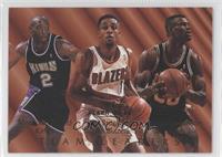 Rod Strickland, Mitch Richmond, David Robinson