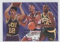 Rex Chapman, Shawn Kemp, John Stockton