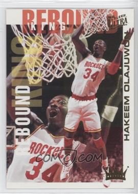 1994-95 Fleer Ultra - Rebound Kings #6 - Hakeem Olajuwon