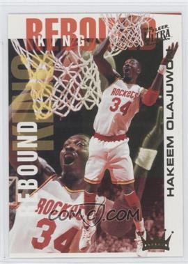 1994-95 Fleer Ultra - Rebound Kings #6 - Hakeem Olajuwon