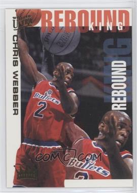 1994-95 Fleer Ultra - Rebound Kings #9 - Chris Webber