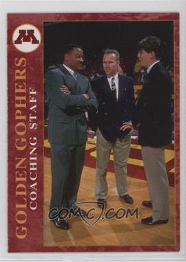 1994-95 Minnesota Golden Gophers Team Issue - [Base] #_COST - Coaching Staff