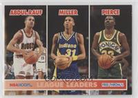 Mahmoud Abdul-Rauf, Reggie Miller, Ricky Pierce