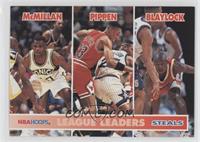 Nate McMillan, Scottie Pippen, Mookie Blaylock