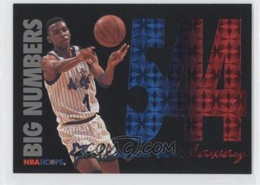 1994-95 NBA Hoops - Big Numbers - Rainbow #BN8 - Anfernee Hardaway