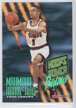 1994-95 NBA Hoops - Power Predator #P-1 - Mahmoud Abdul-Rauf