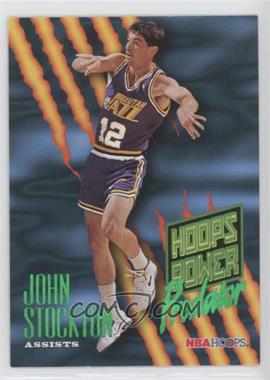 1994-95 NBA Hoops - Power Predator #P-8 - John Stockton