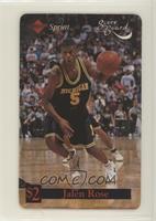 Jalen Rose [EX to NM] #/48,000