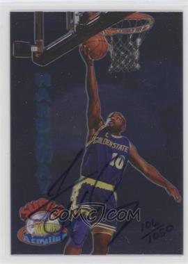 1994-95 Signature Rookies Kro-Max - Super Acrylium - Authentic Signatures #AS2 - Tim Hardaway /1050