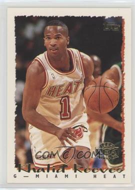 1994-95 Topps - [Base] #291 - Khalid Reeves