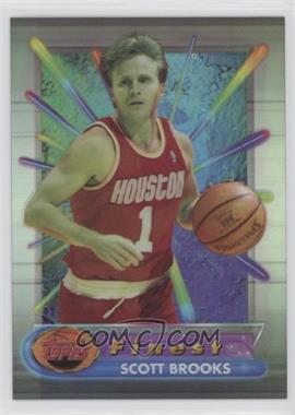 1994-95 Topps Finest - [Base] - Refractor #128 - Scott Brooks