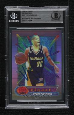 1994-95 Topps Finest - [Base] - Refractor #223 - Vern Fleming [BAS BGS Authentic]