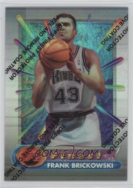 1994-95 Topps Finest - [Base] - Refractor #291 - Frank Brickowski