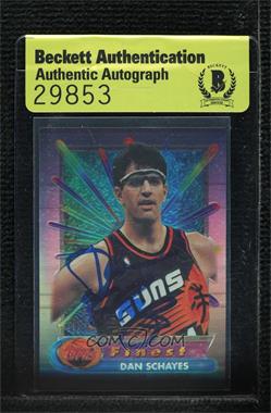 1994-95 Topps Finest - [Base] - Refractor #309 - Danny Schayes [BAS Authentic]