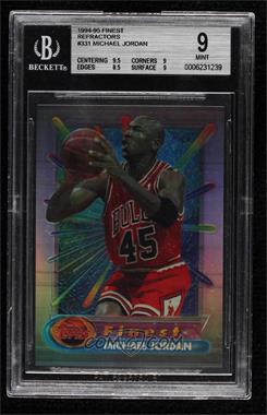 1994-95 Topps Finest - [Base] - Refractor #331 - Michael Jordan [BGS 9 MINT]