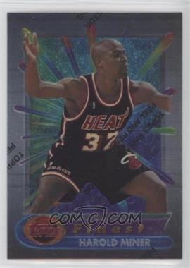 1994-95 Topps Finest - [Base] #214 - Harold Miner