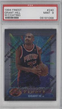 1994-95 Topps Finest - [Base] #240 - Grant Hill [PSA 9 MINT]