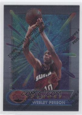 1994-95 Topps Finest - [Base] #322 - Wesley Person