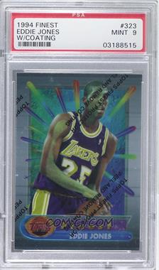 1994-95 Topps Finest - [Base] #323 - Eddie Jones [PSA 9 MINT]