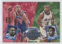 Georgia Tech College Teammates (Kenny Anderson, Dennis Scott) [Noted]