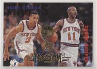 Back Court Tandem - John Starks, Derek Harper